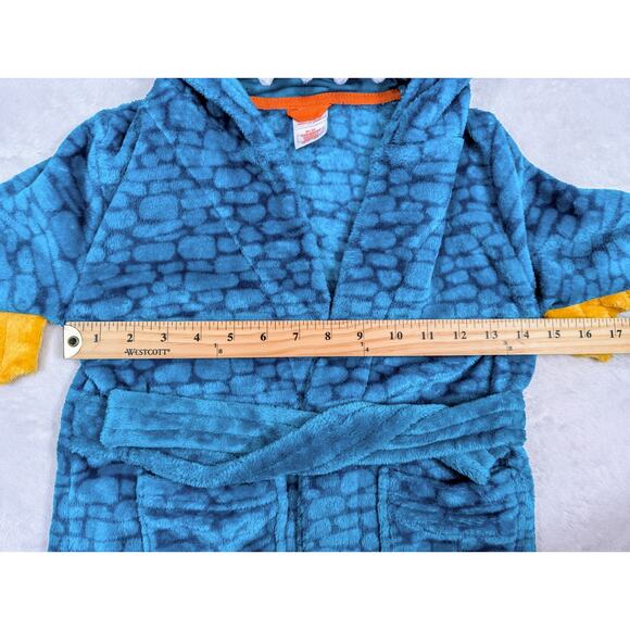 Cat & Jack Toddler Dinosaur Robe Size 3T Very Soft - Picture 4 of 7